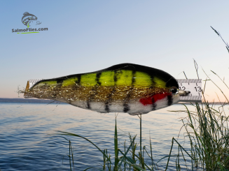 Premium-Streamer XXL, 12,5cm, für Hecht, Zander & Großbarsch – Barschimitat 3/0