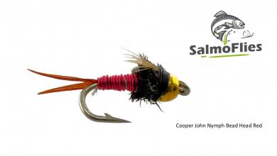 Cooper John Nymph Bead Head Red 12