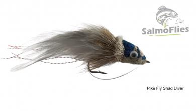 Pike Fly Shad Diver 3/0
