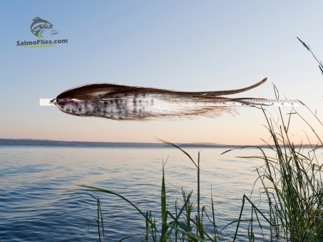 XL Profi-Streamer 23cm – Hecht & Huchen – SalmoFlies Nr. 12 