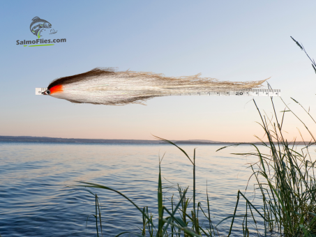 XL Hechtstreamer ca. 23,5cm | Huchenköder | SalmoFlies Streamer Nr. 10 