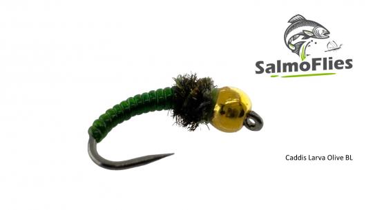 Caddis Larva Olive BL 12