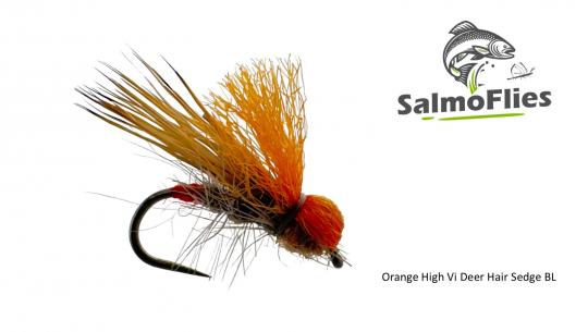 Orange High Vi Deer Hair Sedge BL 12